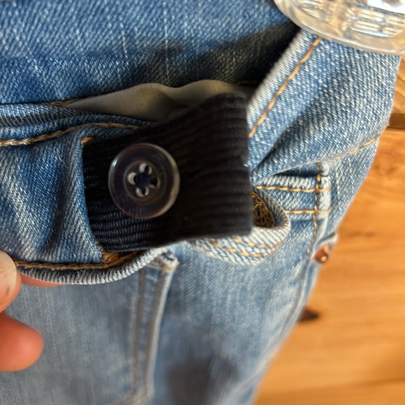 Old Navy Jeans Womens 14 Regular Skinny Straight Denim Color Blue light wash Y2K - Picture 5 of 7